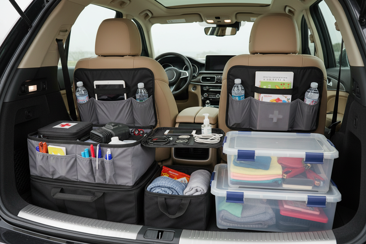 How to Organize Your Car With Smart Storage Solutions – AutoLuxe Supplies